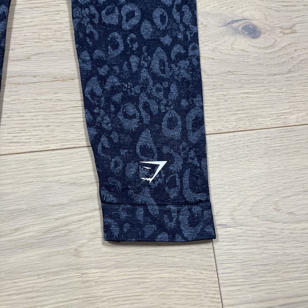 Gymshark Adapt Animal Seamless Leggings Black Size Medium- Scrunch Bum - Picture 8 of 11